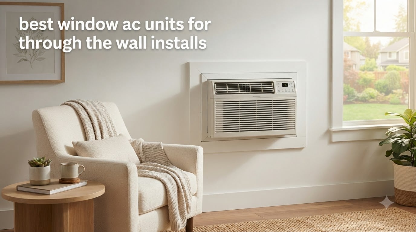 best window ac units for through the wall installs