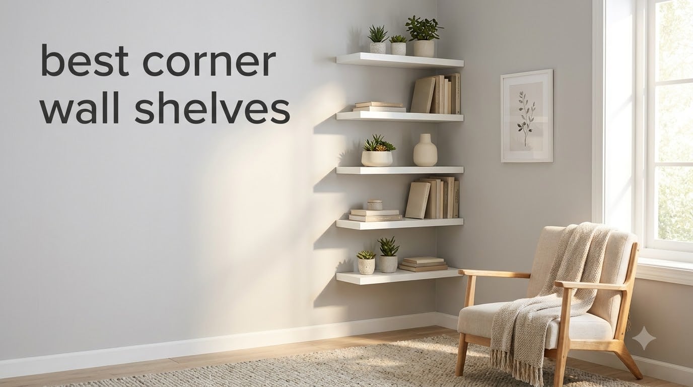 best corner wall shelves