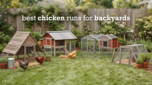 best chicken runs for backyards