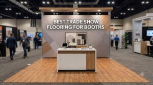 best trade show flooring for booths
