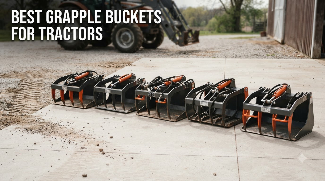best grapple buckets for tractors