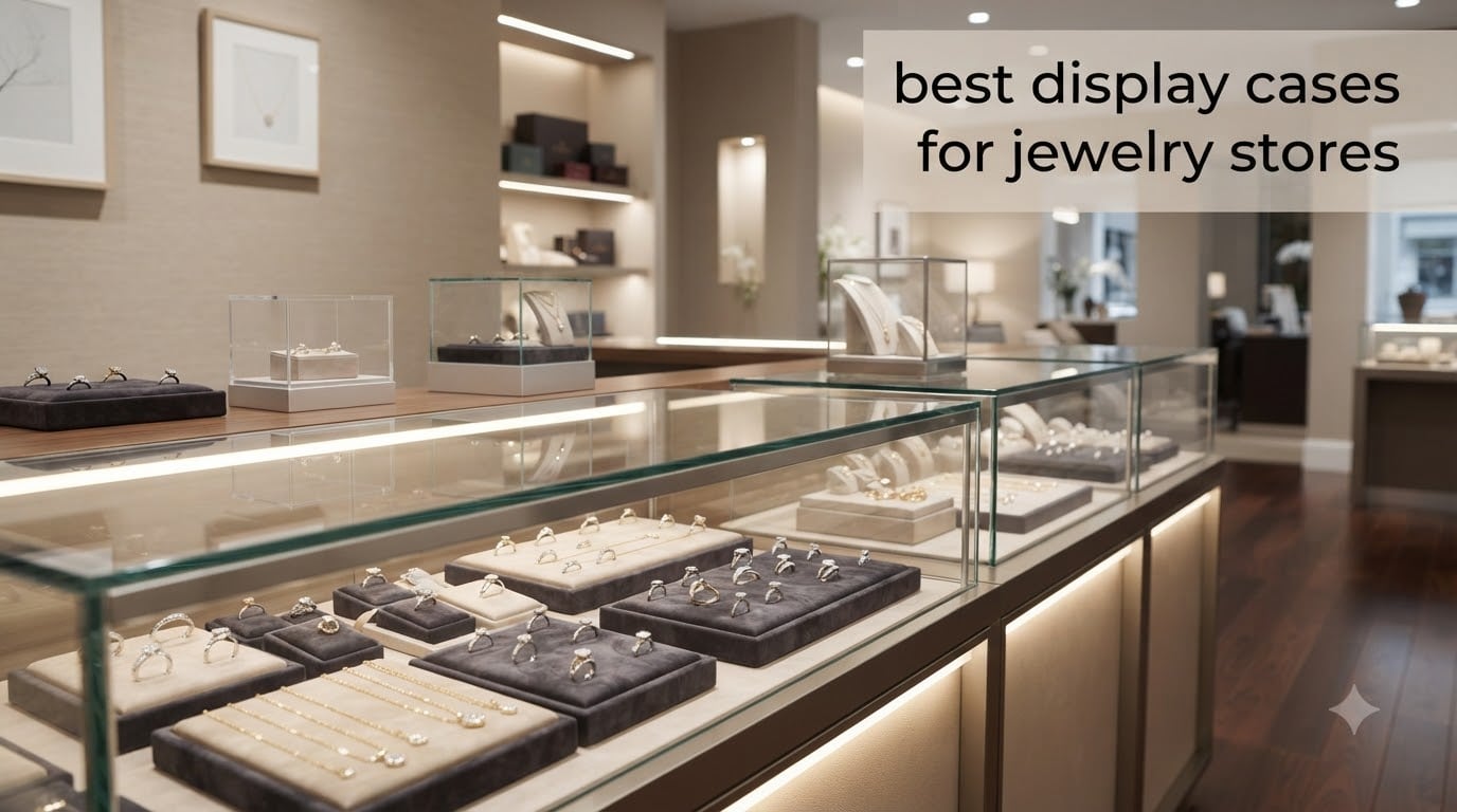 best display cases for jewelry stores