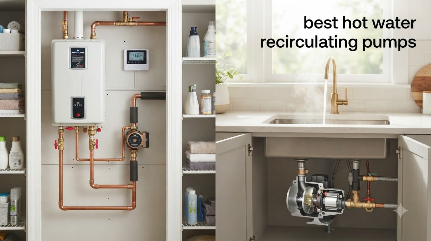 best hot water recirculating pumps
