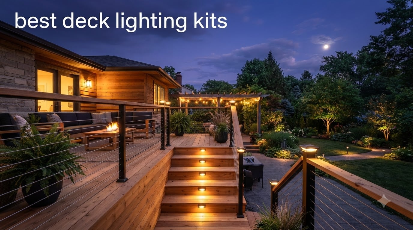 best deck lighting kits