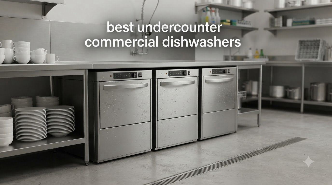 best undercounter commercial dishwashers
