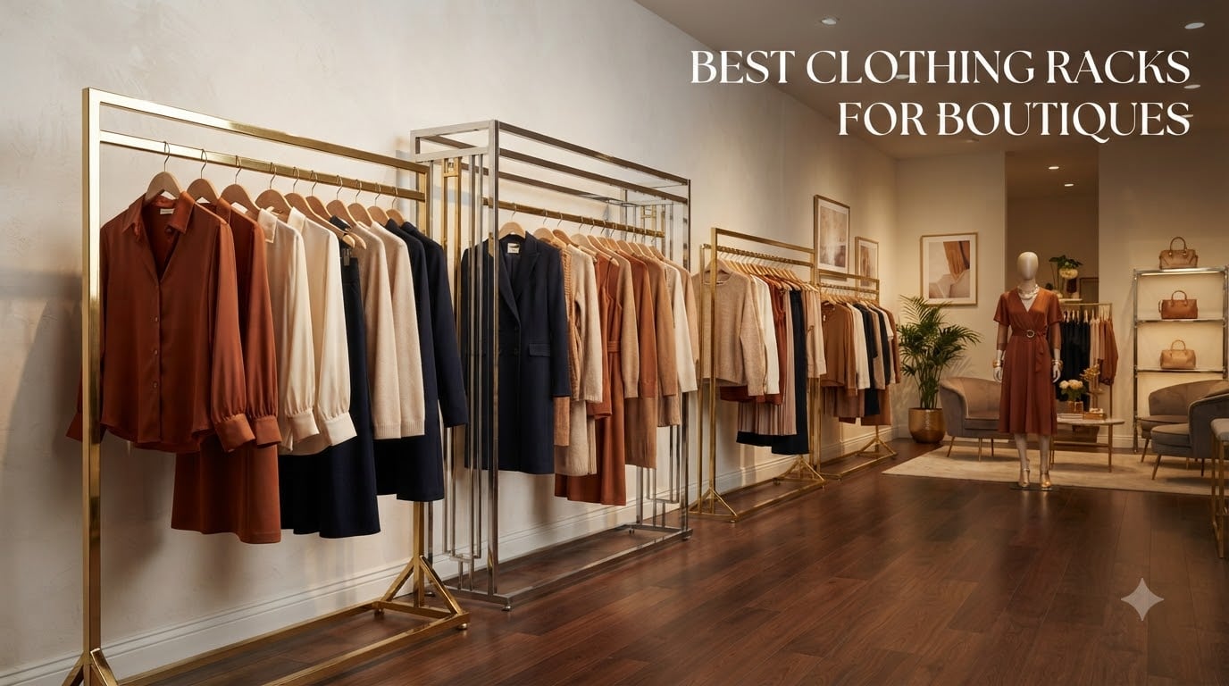 best clothing racks for boutiques