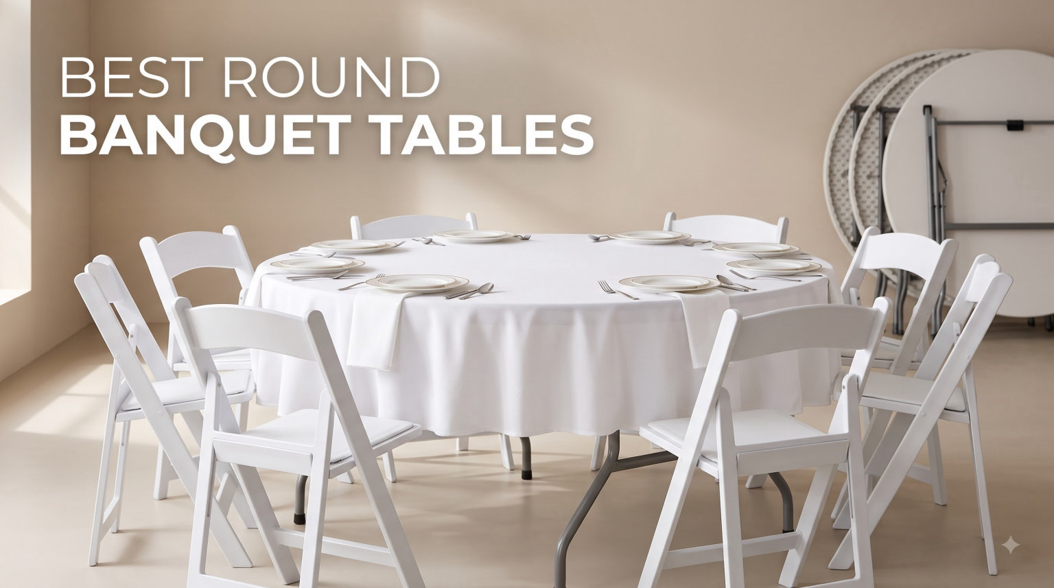 best round banquet tables