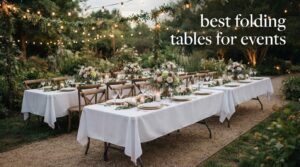 best folding tables for events