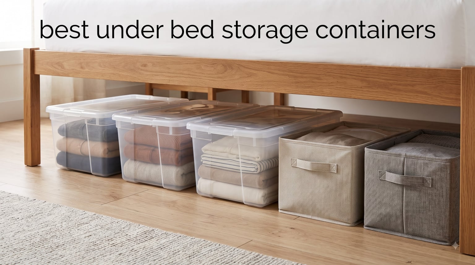 best under bed storage containers