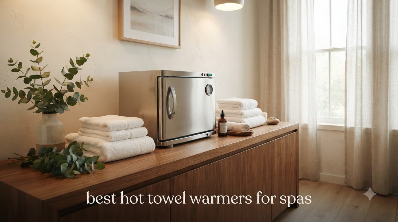 best hot towel warmers for spas
