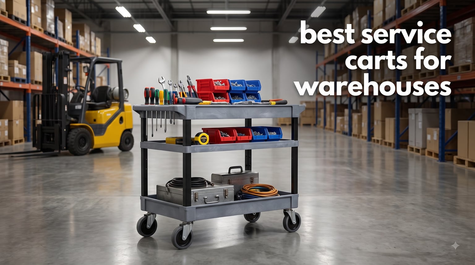 best service carts for warehouses