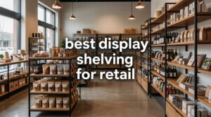 best display shelving for retail