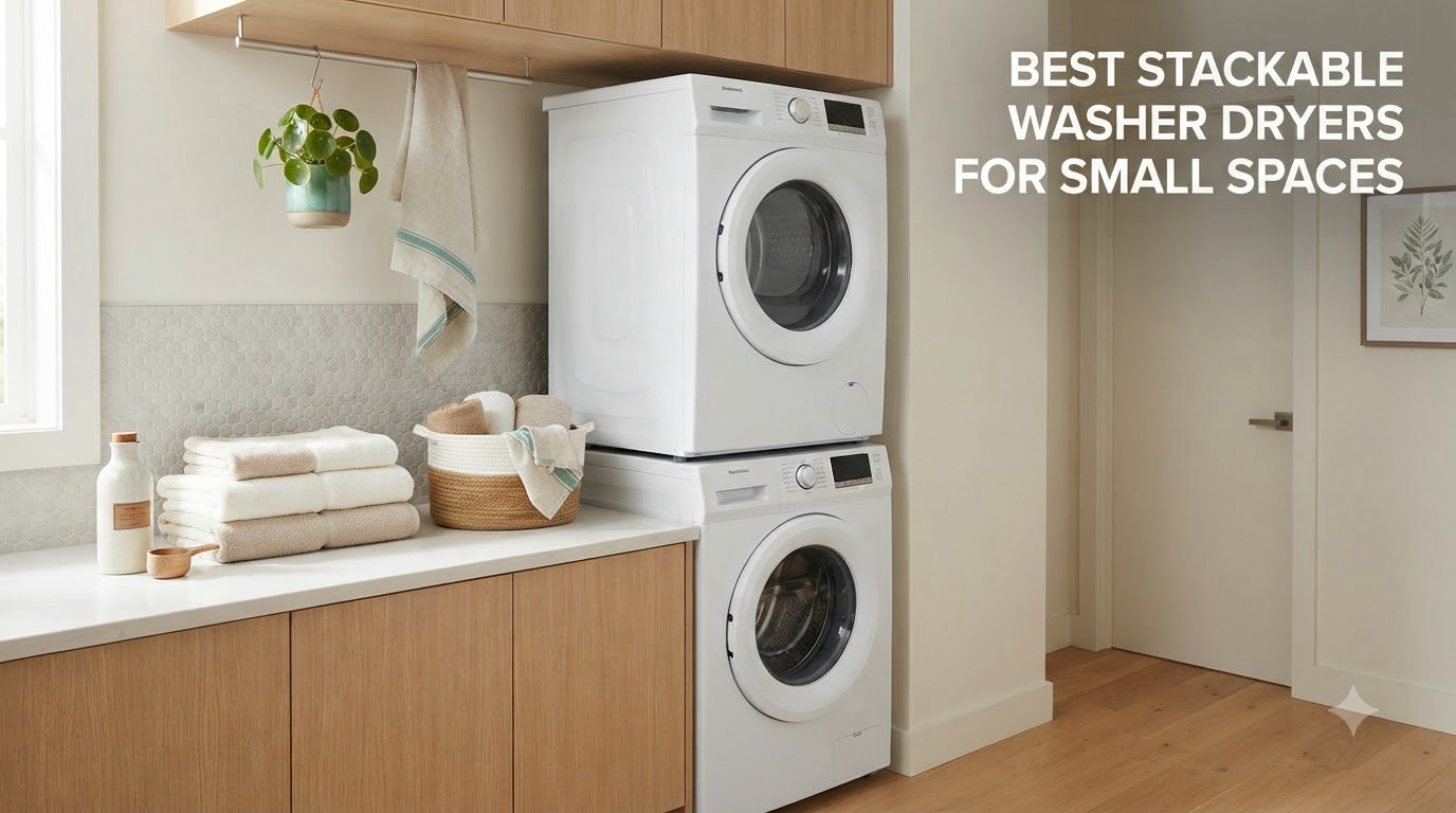 best stackable washer dryers for small spaces