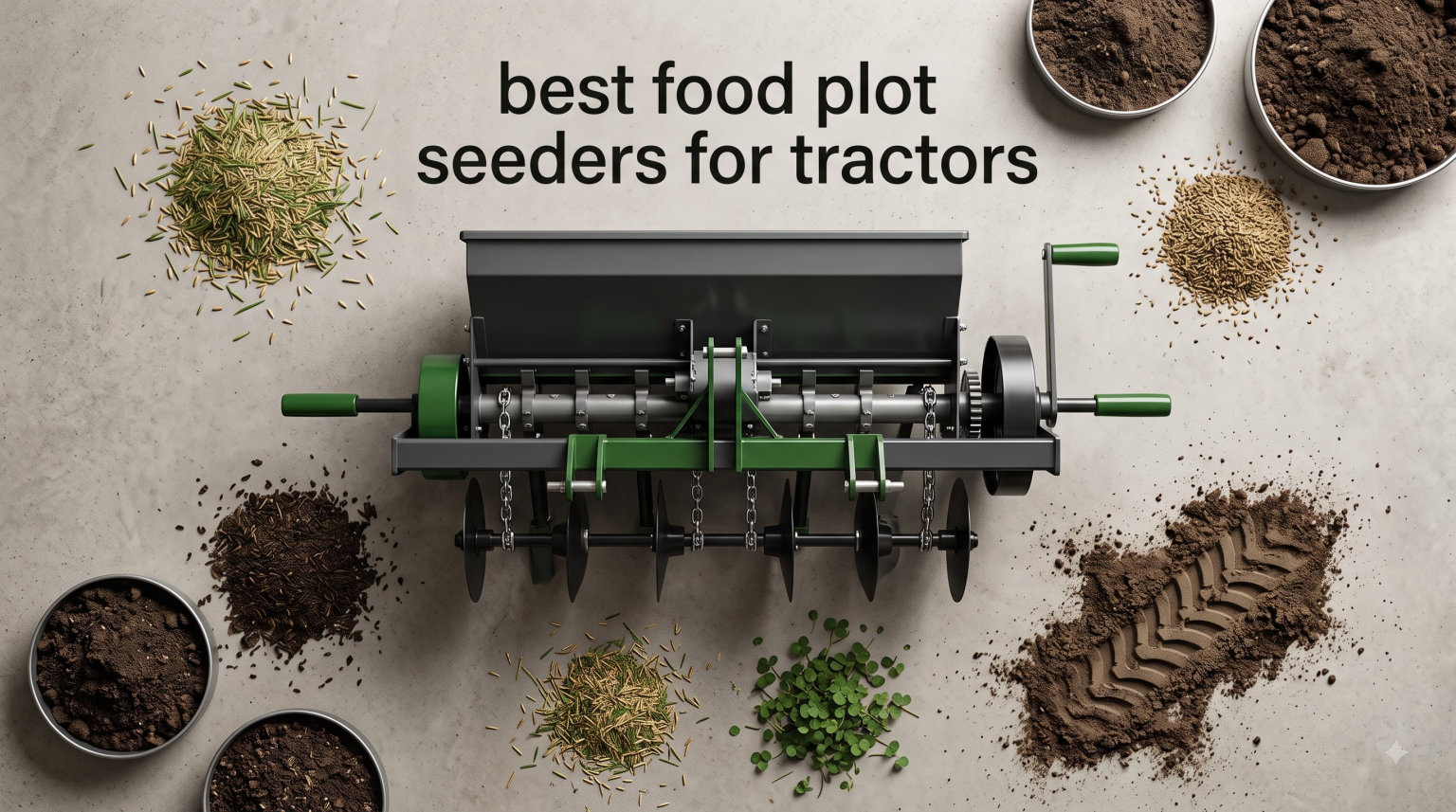 best food plot seeders for tractors
