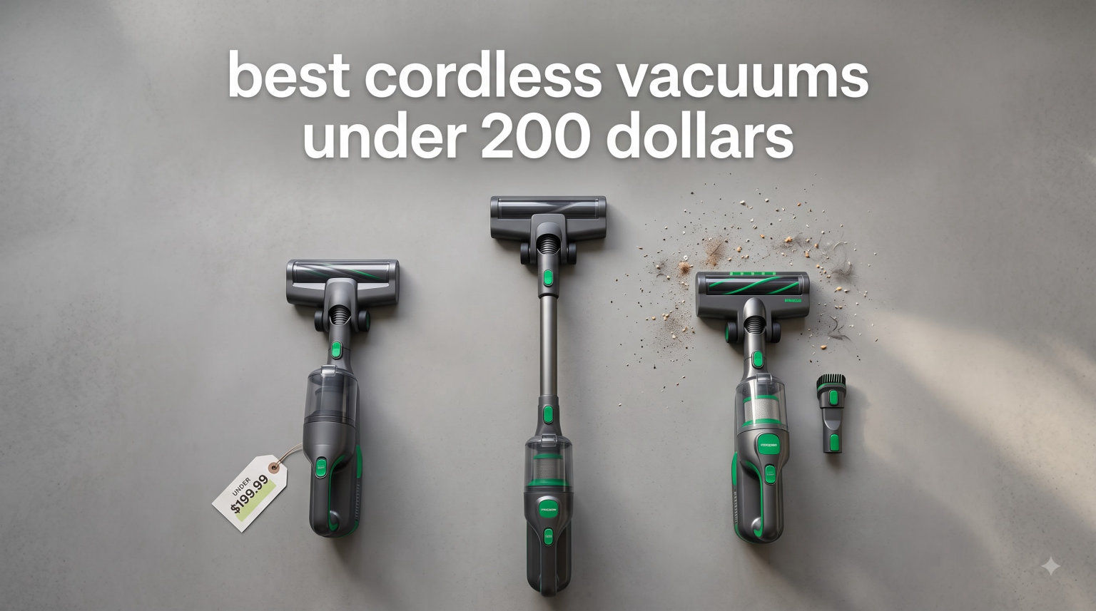best cordless vacuums under 200 dollars
