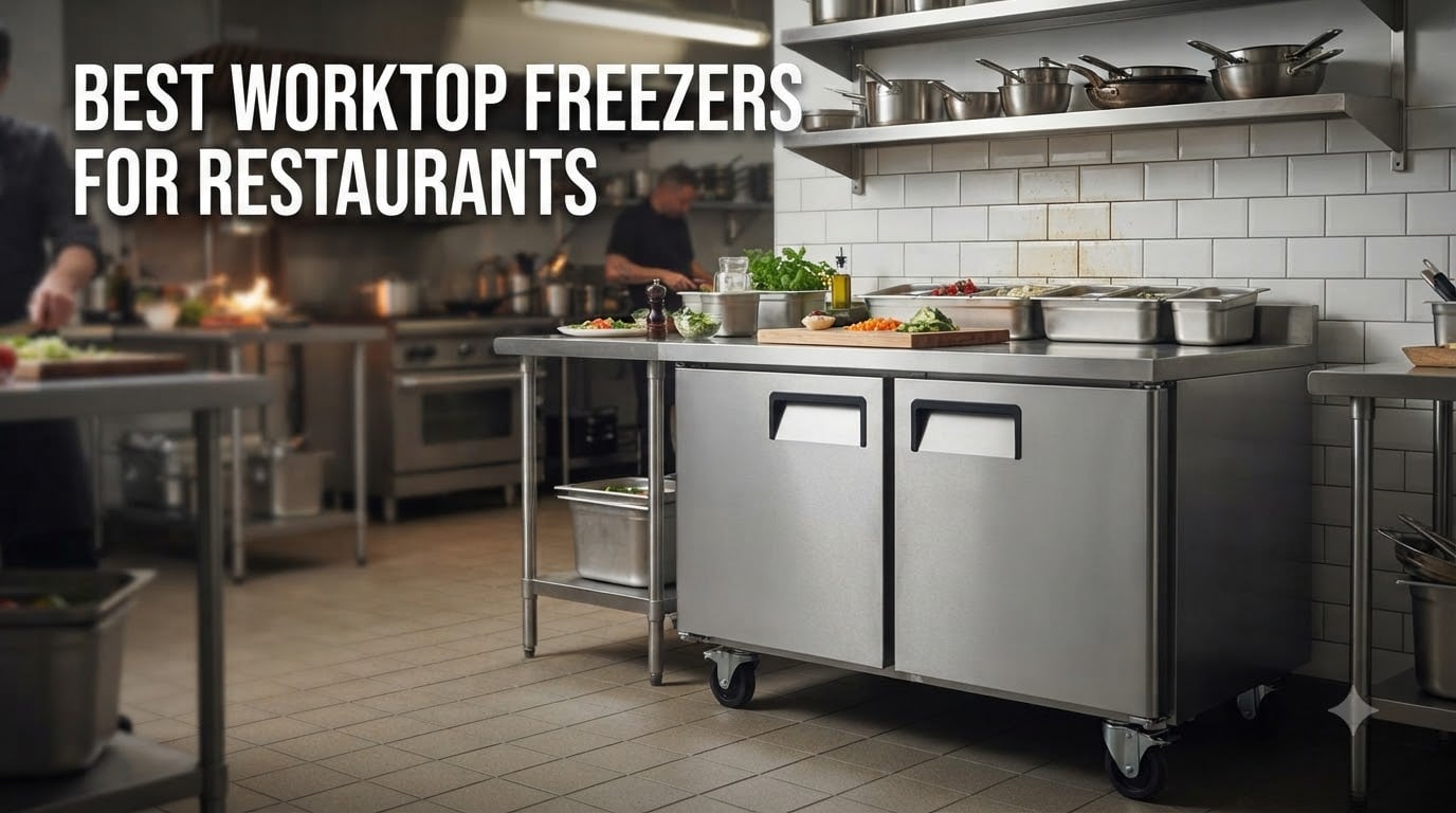 best worktop freezers for restaurants