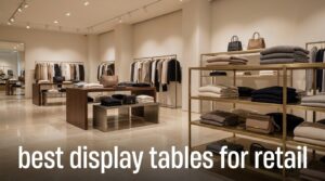 best display tables for retail