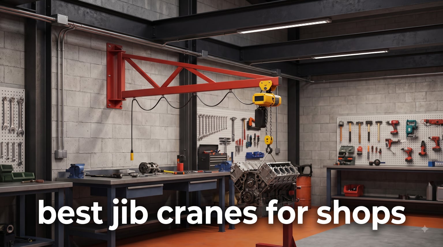 best jib cranes for shops