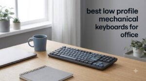 best low profile mechanical keyboards for office