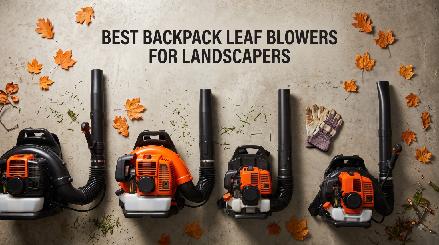 best backpack leaf blowers for landscapers