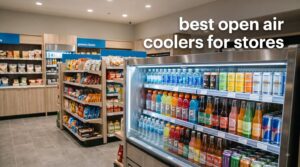 best open air coolers for stores