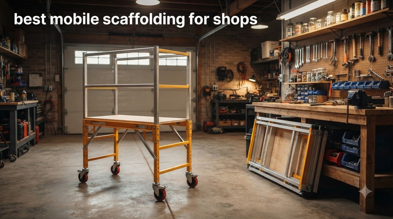 best mobile scaffolding for shops