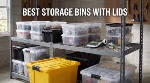 best storage bins with lids
