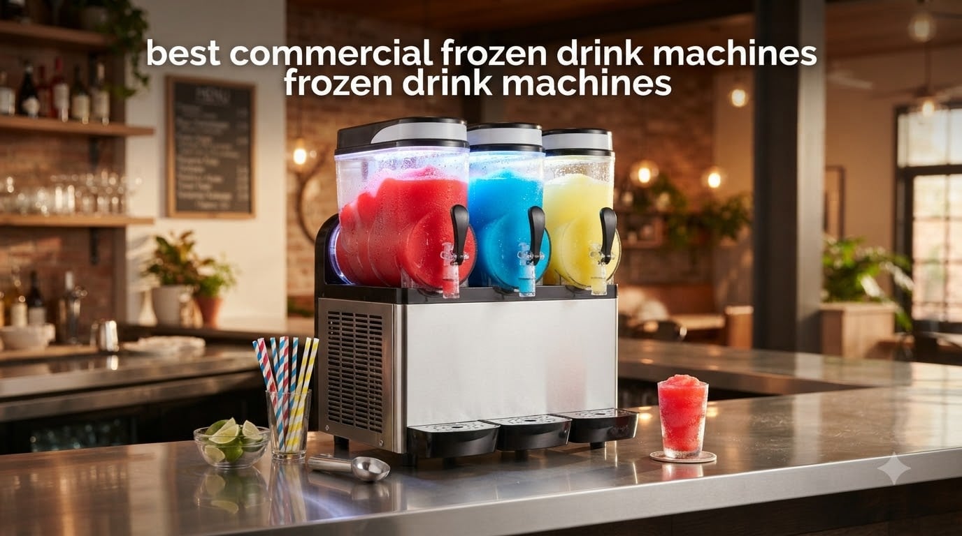 best commercial frozen drink machines