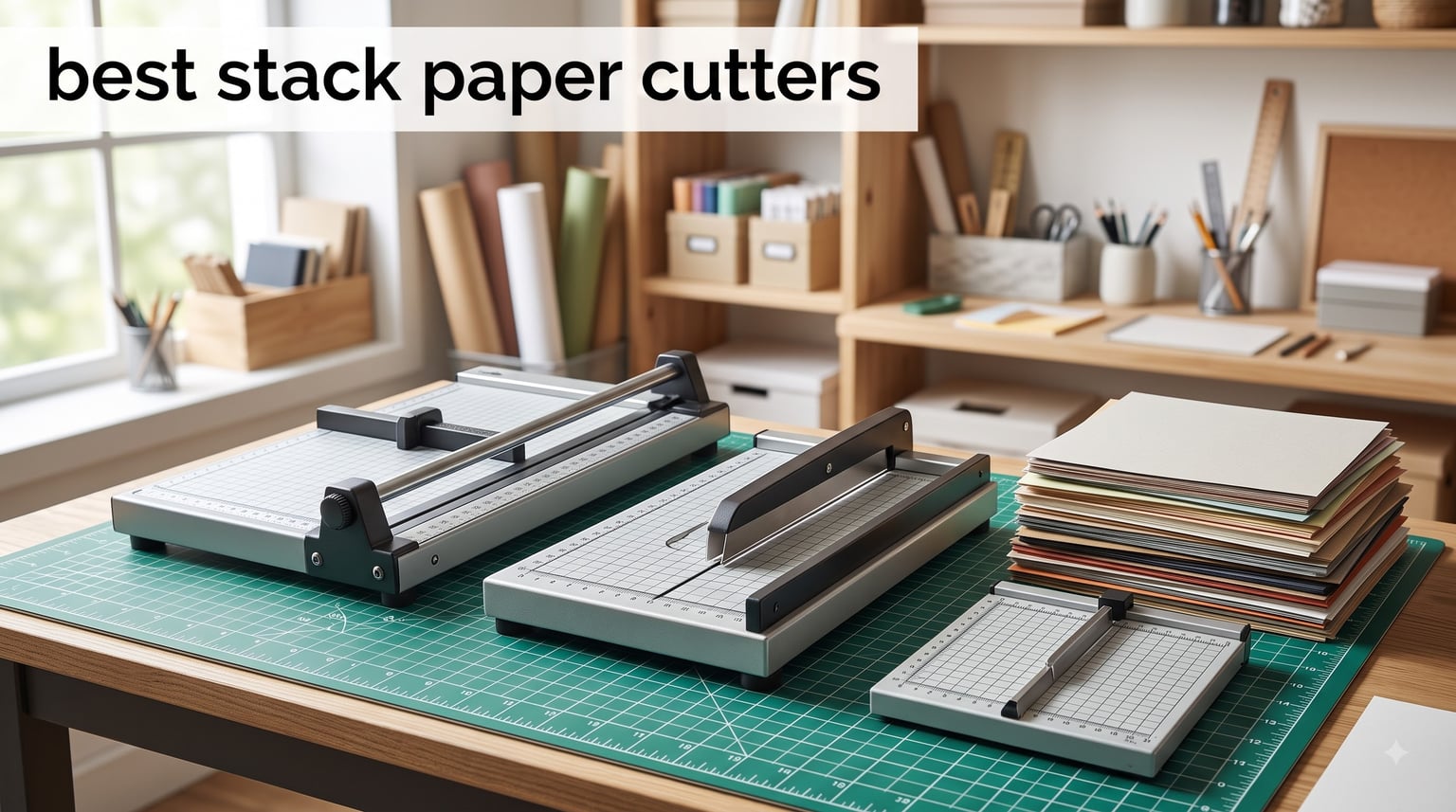 best stack paper cutters