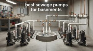 best sewage pumps for basements