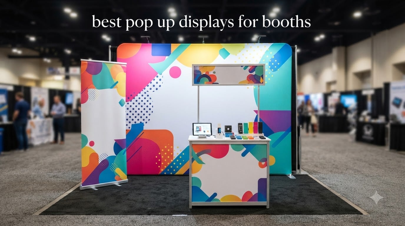 best pop up displays for booths