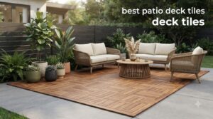 best patio deck tiles