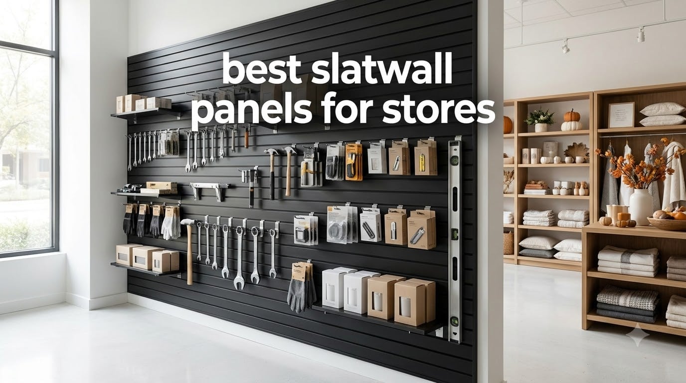 best slatwall panels for stores