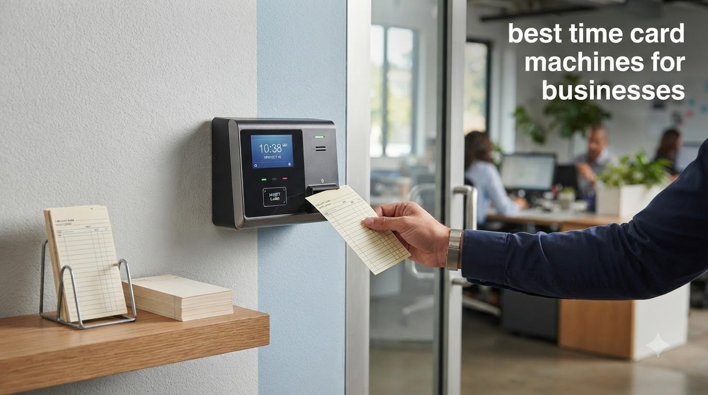 best time card machines for businesses