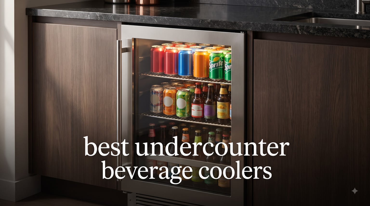 best undercounter beverage coolers