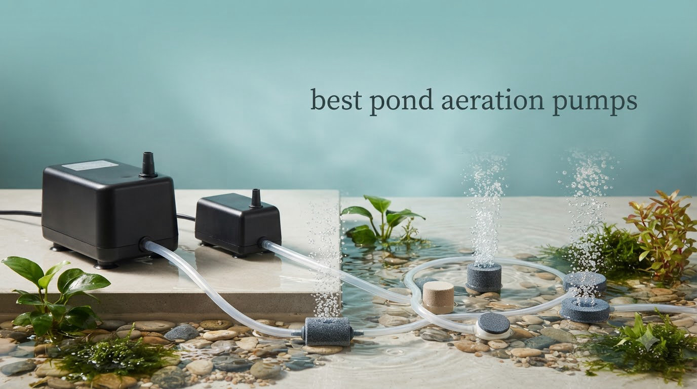 best pond aeration pumps