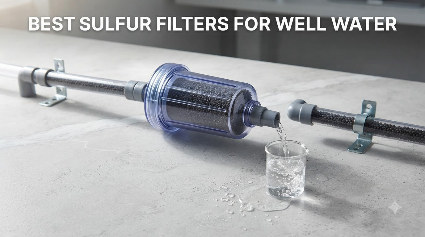 best sulfur filters for well water