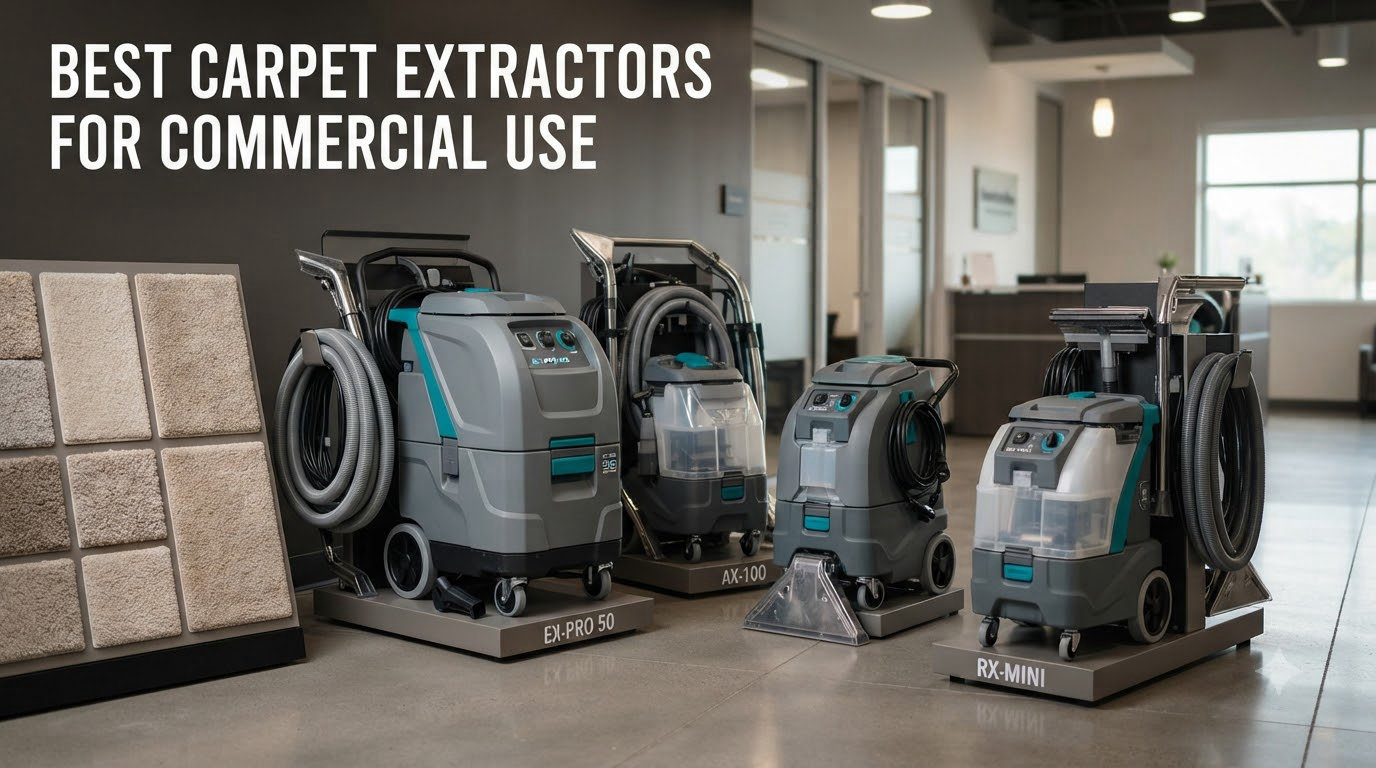 best carpet extractors for commercial use