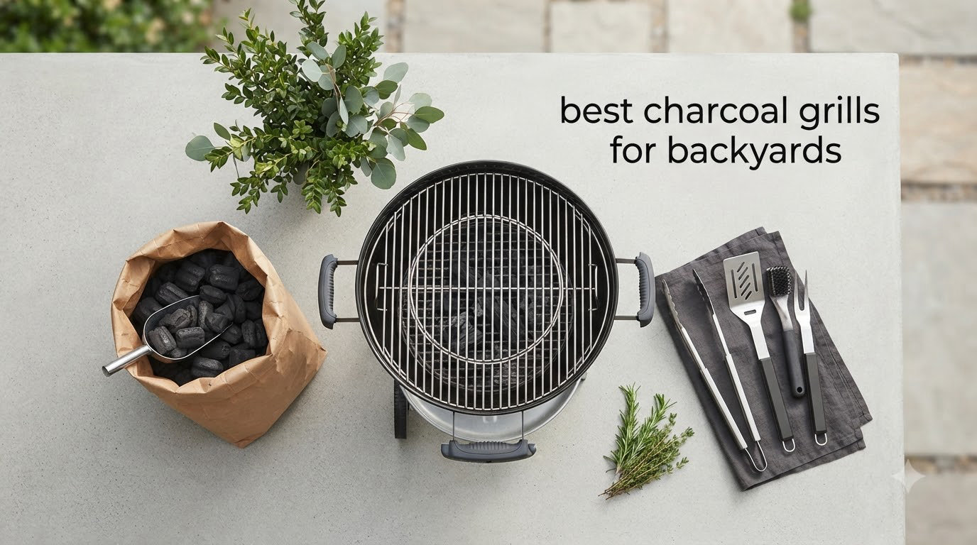 best charcoal grills for backyards
