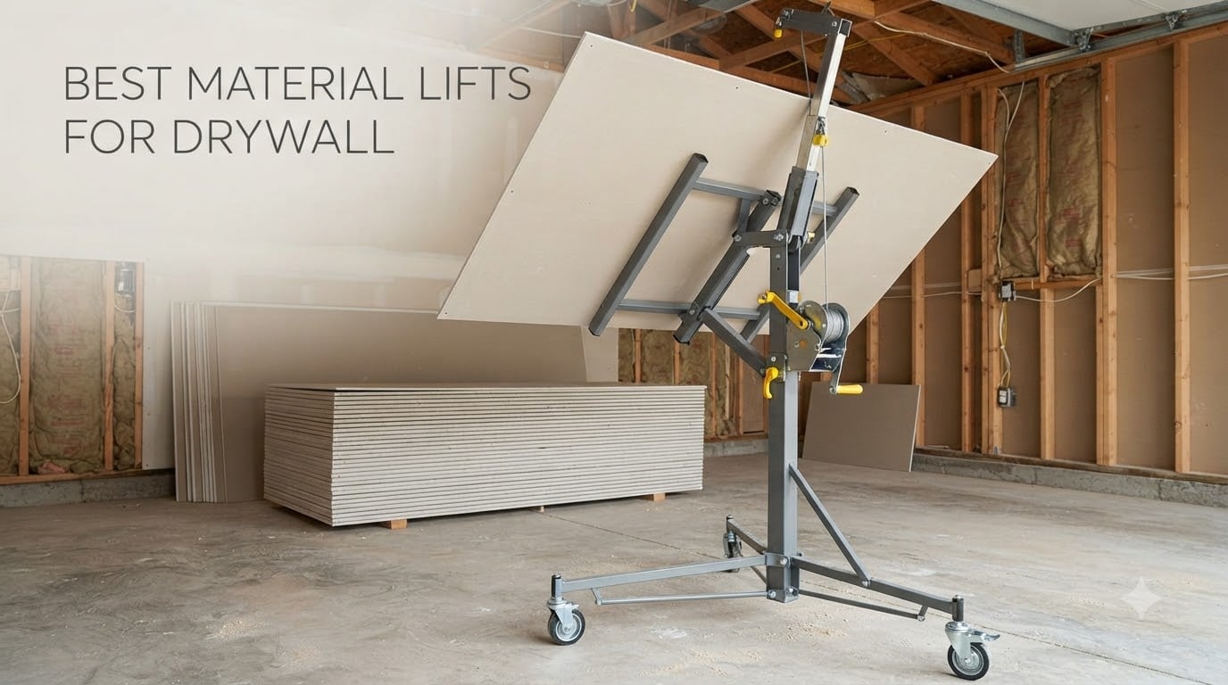 best material lifts for drywall