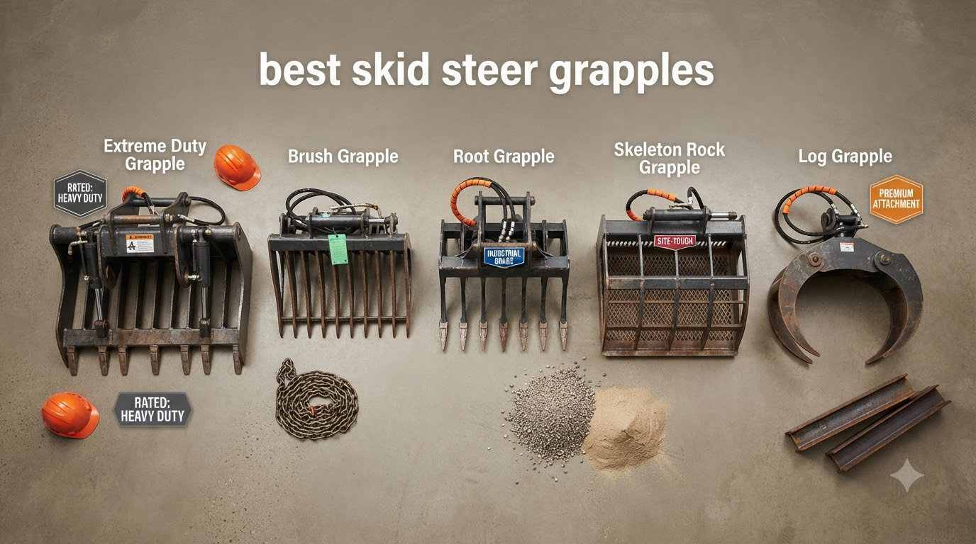 best skid steer grapples