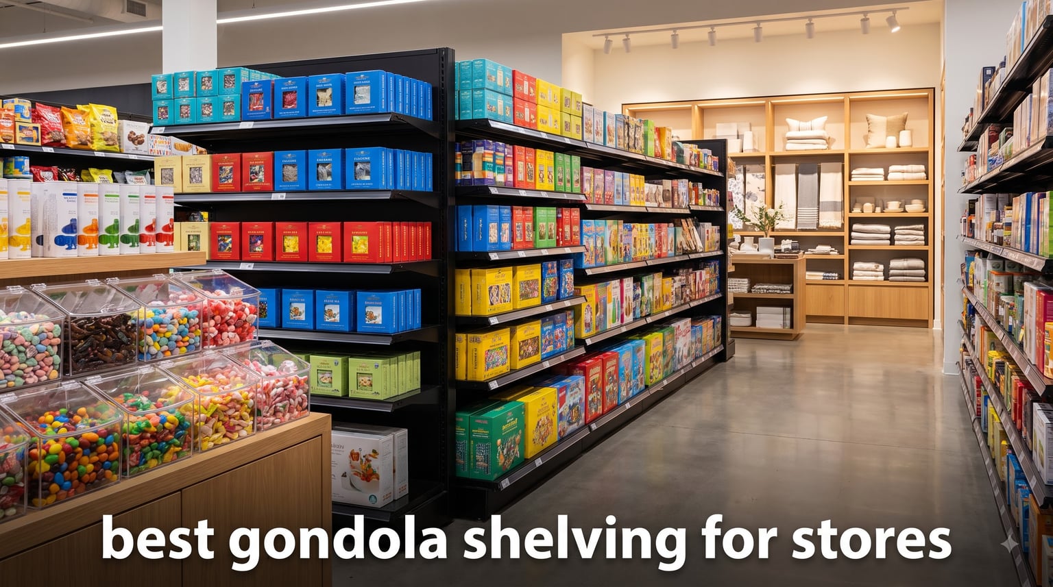 best gondola shelving for stores