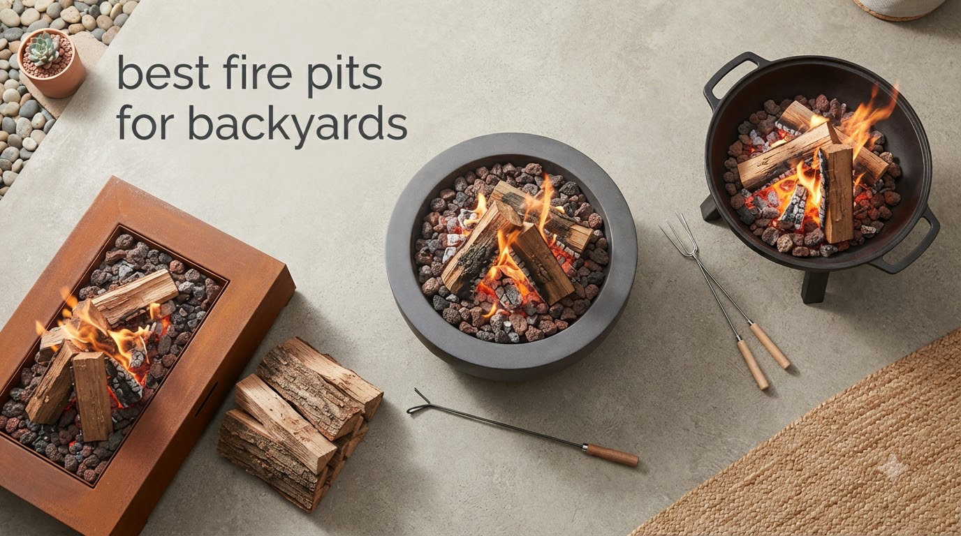 best fire pits for backyards
