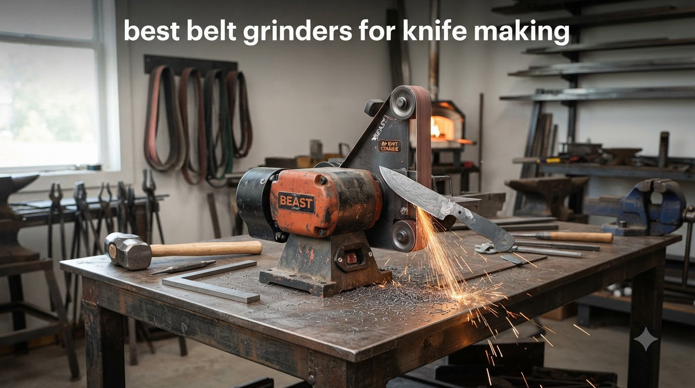 best belt grinders for knife making