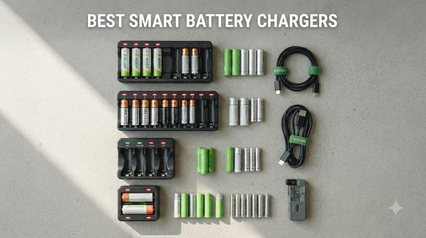 best smart battery chargers
