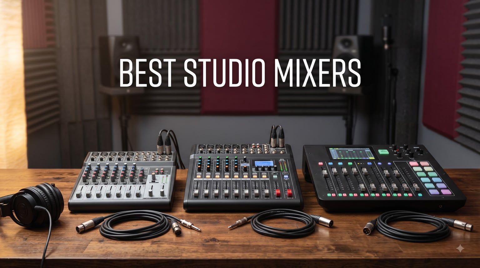 best studio mixers