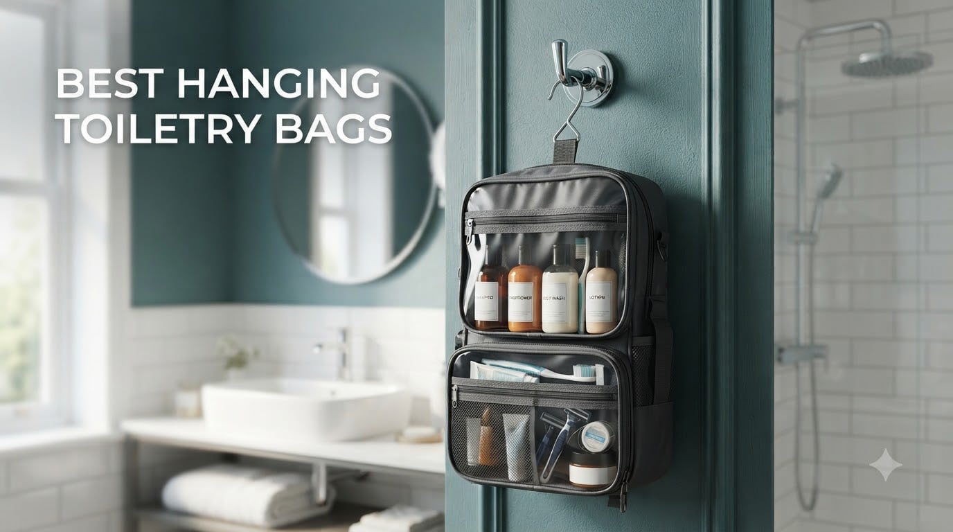 best hanging toiletry bags