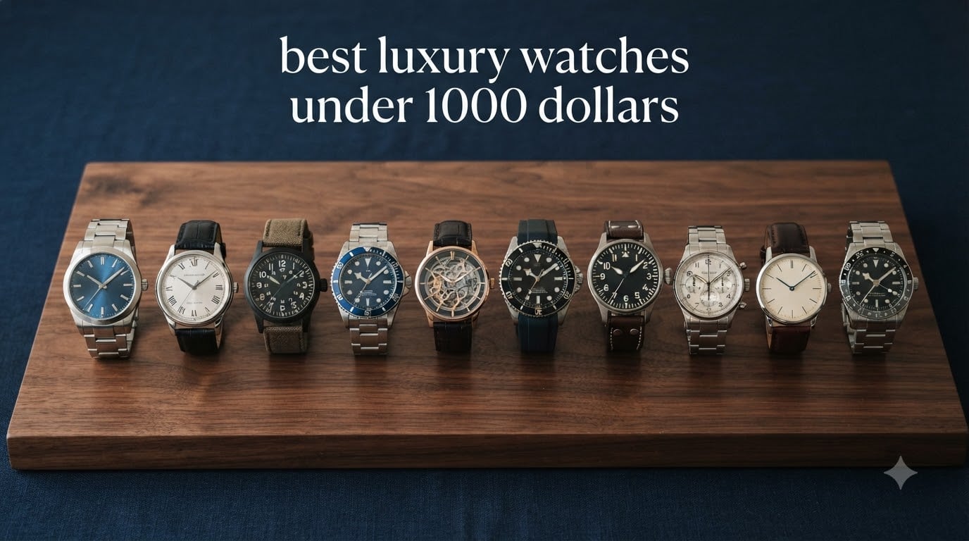 best luxury watches under 1000 dollars