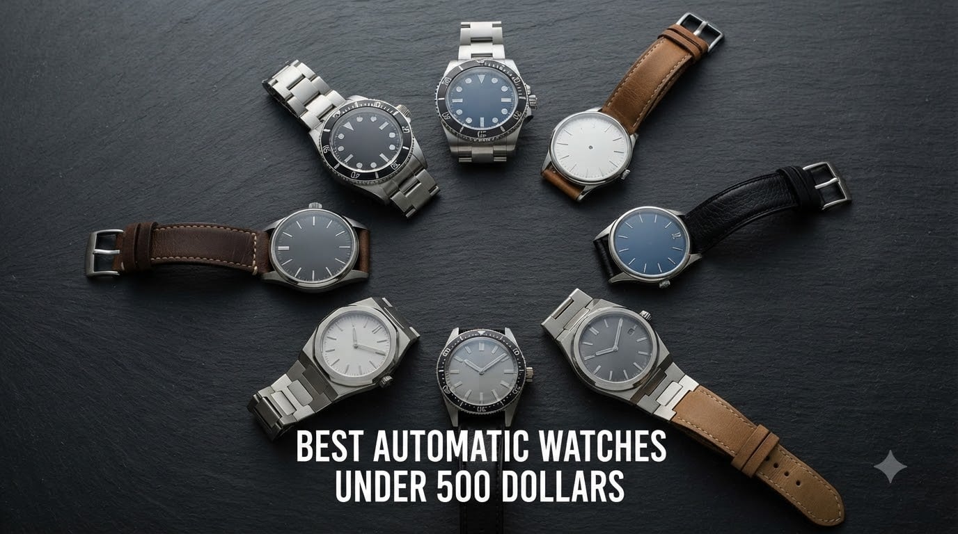 best automatic watches under 500 dollars