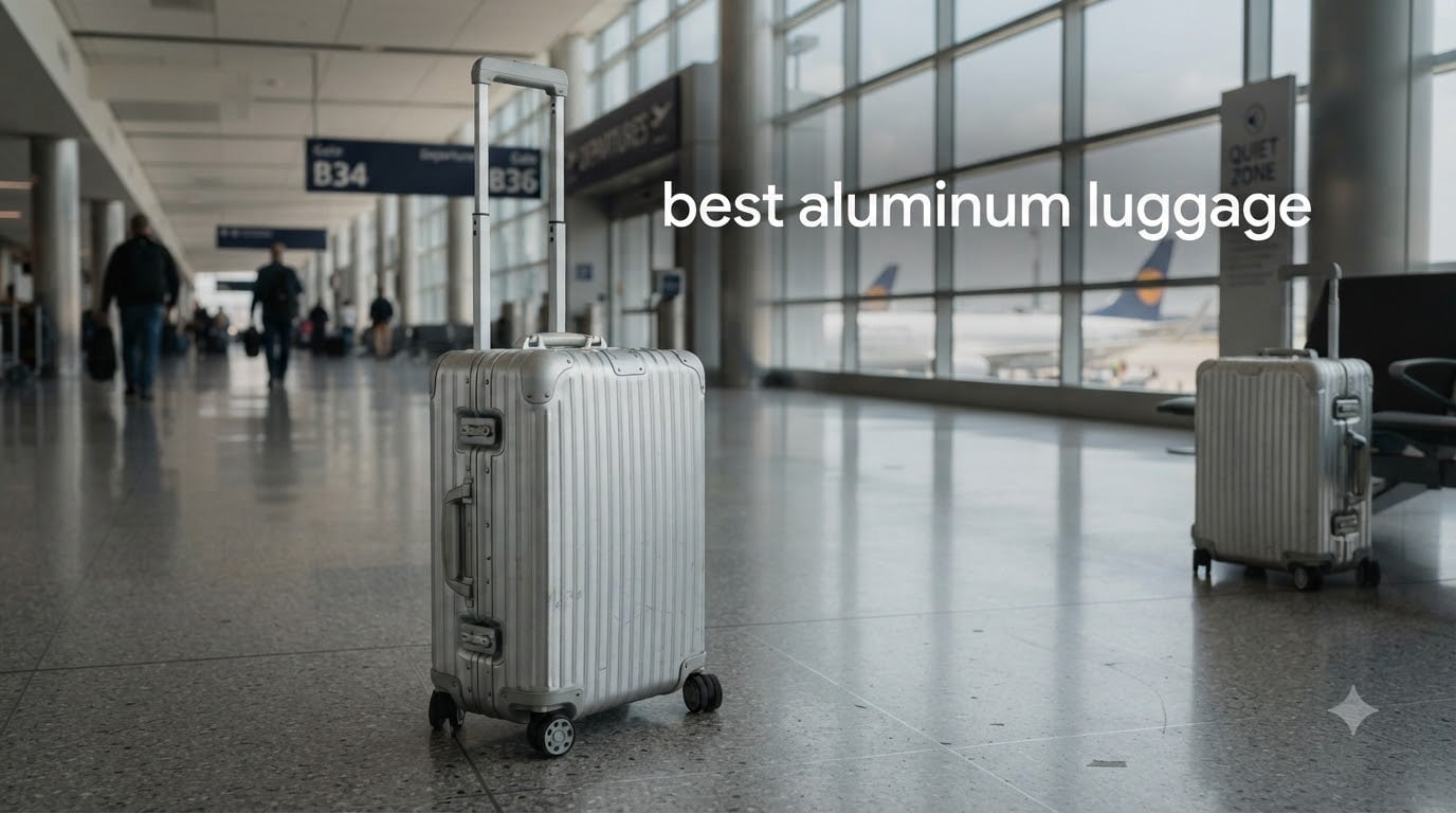 best aluminum luggage